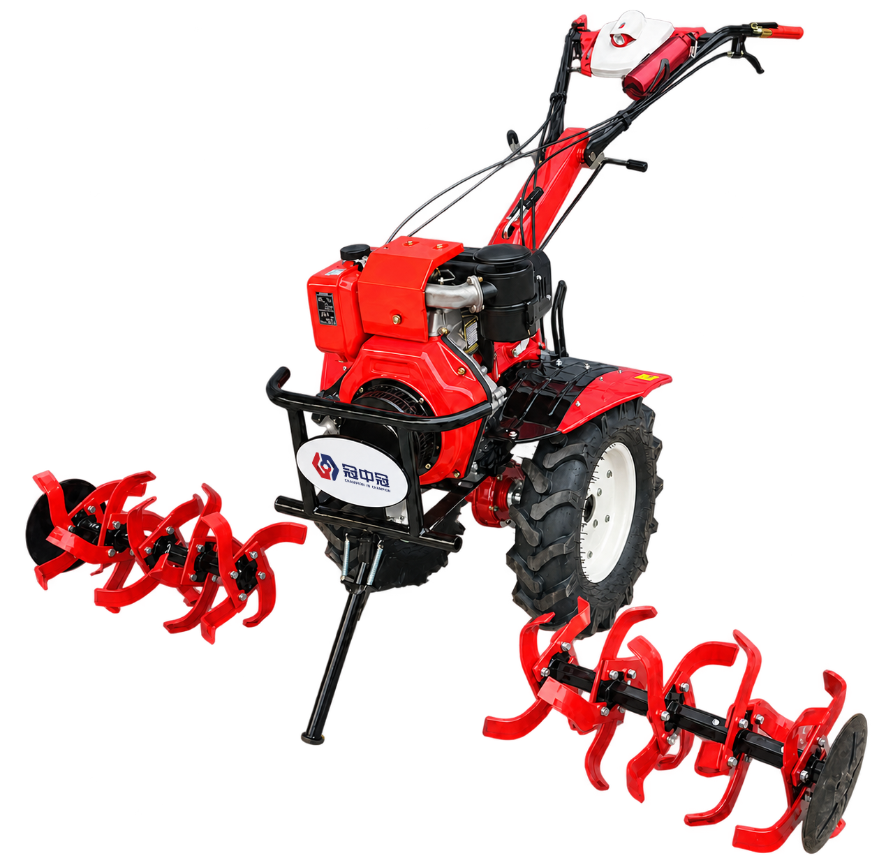 Red GZ1100 series agricultural tiller