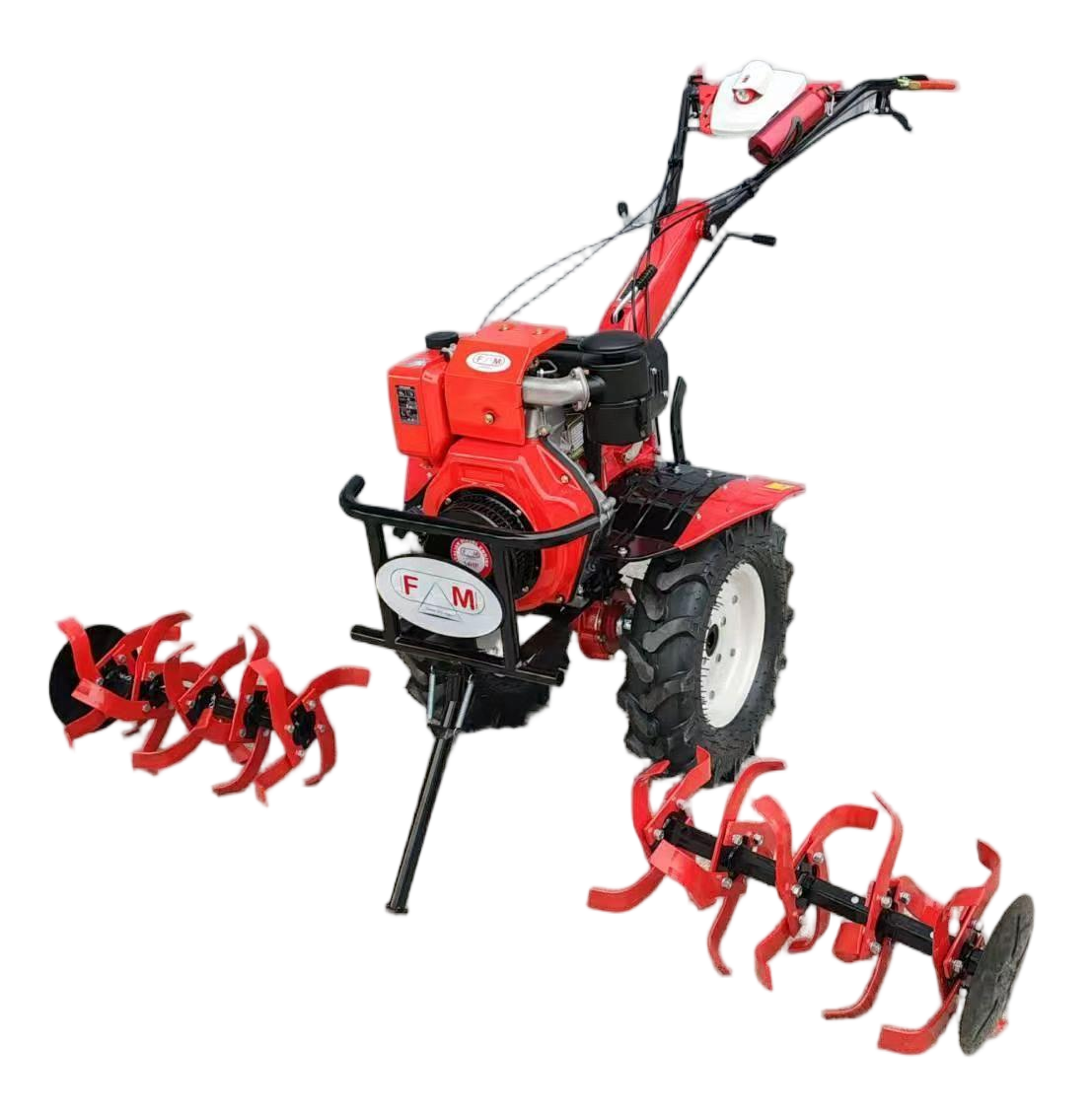Red GZ1100 series agricultural tiller